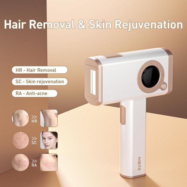 جهاز ليزر بارد لازالة الشعر ليسكولتون 400000 ومضة Lescolton Multi-Functional Freezing Point Hair Removal Device