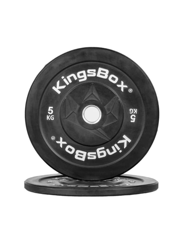 Kingsbox Bumper Plate 2.0 | Royal Black Color Weight 5 Kg