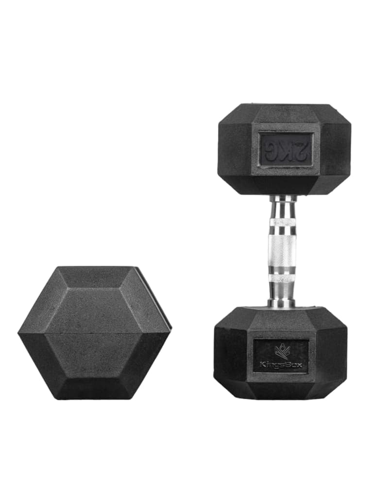 Kingsbox Hex Dumbbells Weight 2 Kg