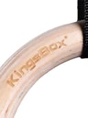 حلقات جمباز خشبية كينج بوكس Kingsbox Wooden Gymnastic Rings - 309293