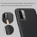 كفر جوال شاومي ريدمي 9 تي لون أسود نيلكين Nillkin Cover Compatible with Xiaomi Redmi 9T Case Super Frosted Shield Hard Phone Cover