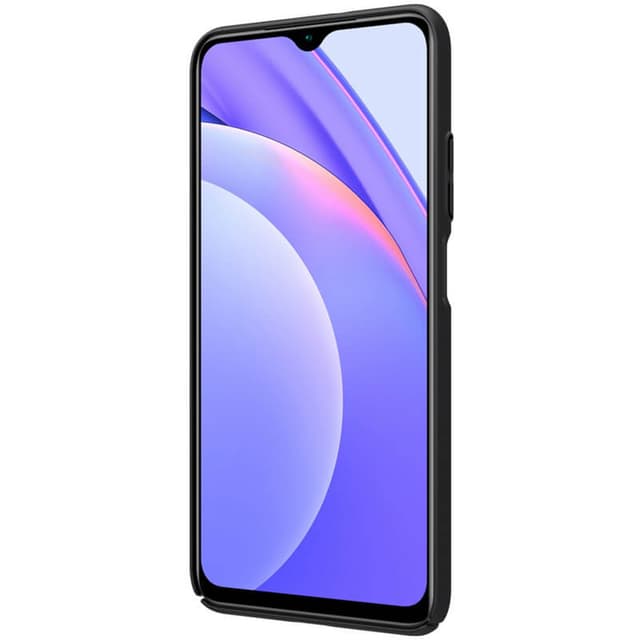 كفر جوال شاومي ريدمي 9 تي لون أسود نيلكين Nillkin Cover Compatible with Xiaomi Redmi 9T Case Super Frosted Shield Hard Phone Cover