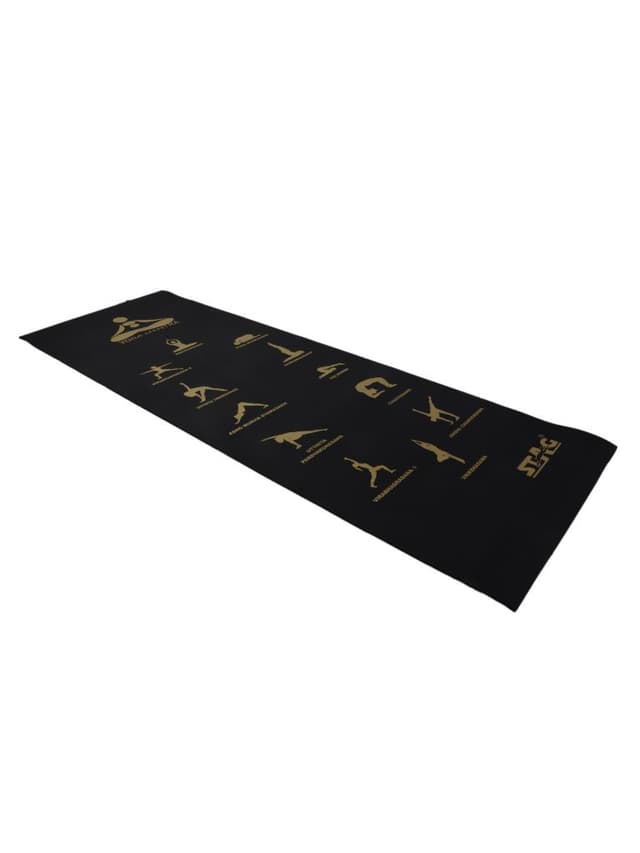 Stag Asana Printed Yoga Mat Size 4 mm
Color Black - 718800