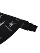 Stag Asana Printed Yoga Mat Size 4 mmColor Silver