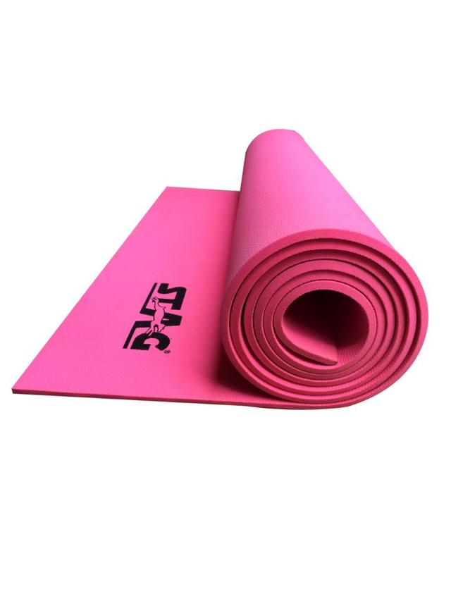 سجادة يوغا 61 × 183 سم وردي مع رسومات Stag Asana Printed Yoga Mat Size 4 mmColor Pink