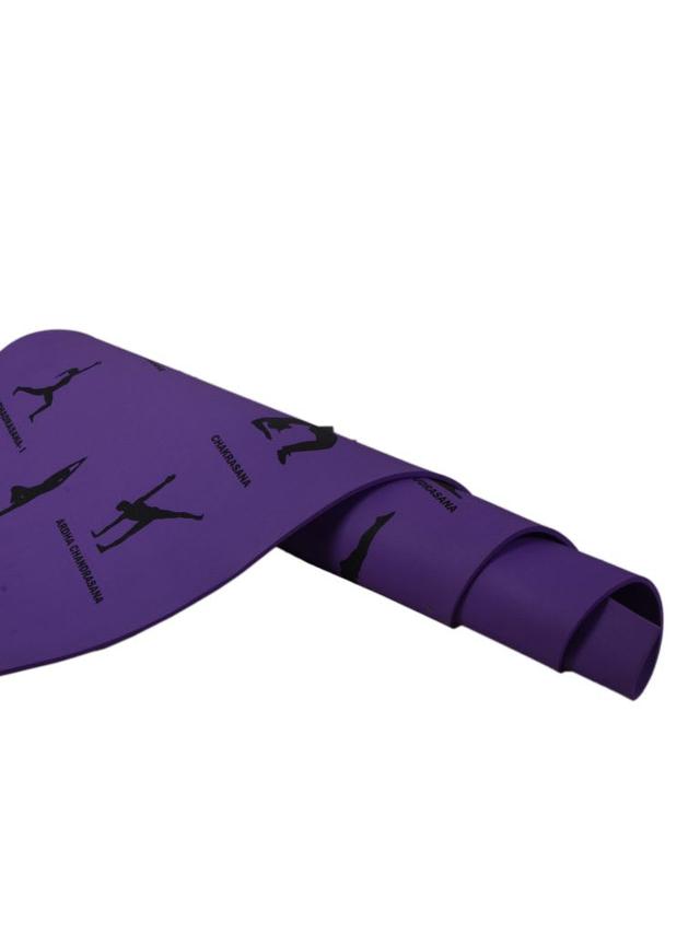 Stag Asana Printed Yoga Mat Size 6 mm Color Purple - SW1hZ2U6MTU0NzM5Mg==