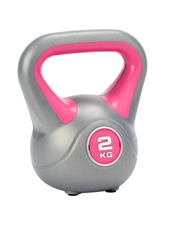 دامبل كيتل بيل 2 كجم زهري يورك فيتنيس York Fitness Vinyl Kettlebell - SW1hZ2U6MTU0ODc3MA==