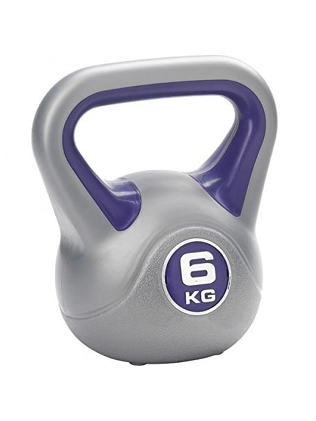 York Fitness Vinyl Kettlebell Weight 6 Kg - SW1hZ2U6MTU0ODc1OA==