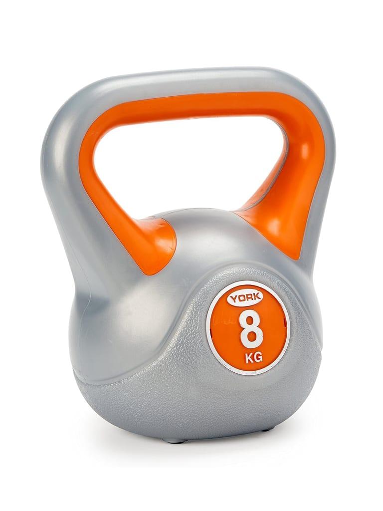 York Fitness Vinyl Kettlebell Weight 8 Kg