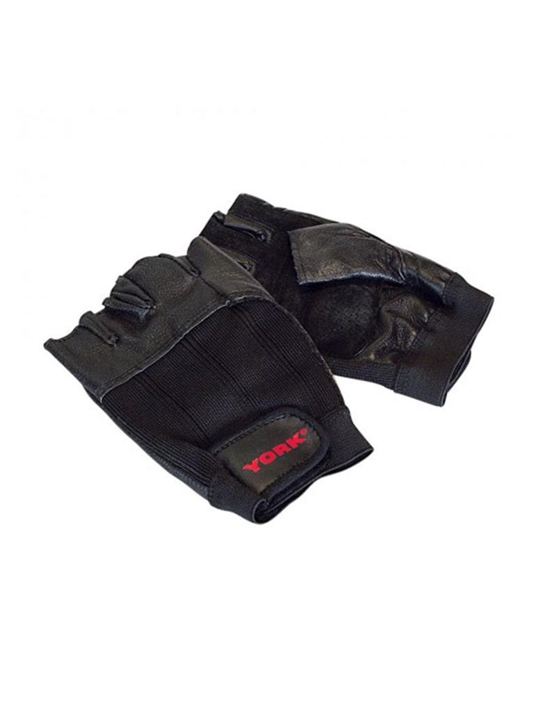 York Fitness Deluxe Leather Workout Glove Size S