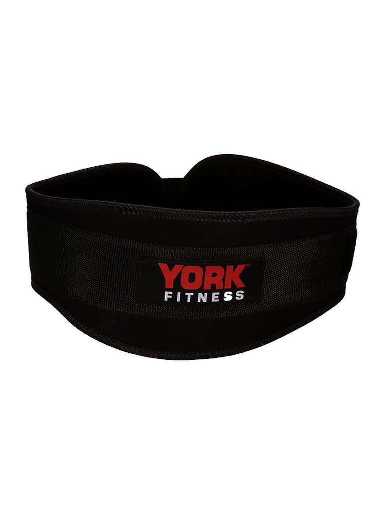 حزام رفع الاثقال من النايلون مقاس L/XL يورك فيتنيس York Fitness Nylon Workout Belt