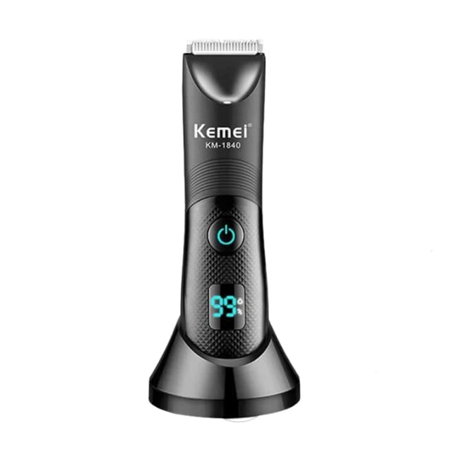 ماكينة حلاقه الاماكن الحساسه للرجال كيمي Kemei Electric Body Hair Trimmer For Men KM-1840