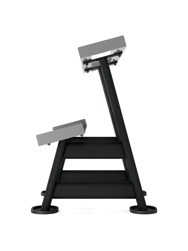 Ziva Eps 2-Tier 6 Pair Hexagon Dumbbell Rack