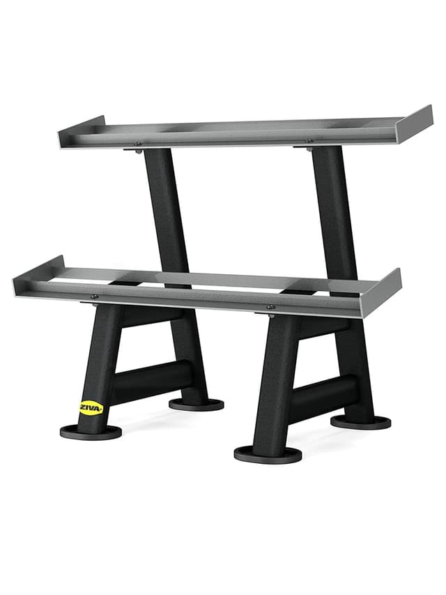 Ziva Eps 2-Tier 6 Pair Hexagon Dumbbell Rack