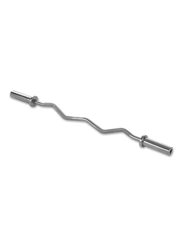 Ziva Olympic Chrome EZ Curl Bar 1.2m