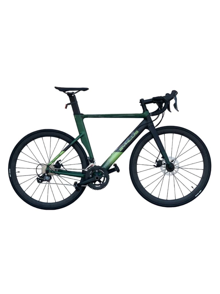 Zyklus Aero Road Bike-Green/Black Size 47