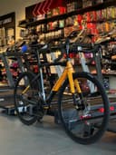 Zyklus Aero Road Bike-Yellow/Grey Size 53