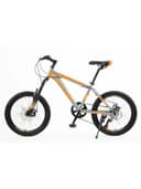 سيكل اطفال رياضي مقاس 20 انش بسرعات متغيرة لون رمادي وبرتقالي زيكلس Zyklus Neon 20inch Bike - 313186