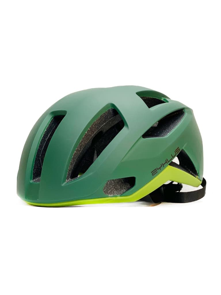 Zyklus Road Bike Helmet-Matte Green Size S/M