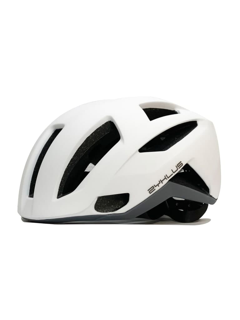 Zyklus Road Bike Helmet-Matte White Size S/M