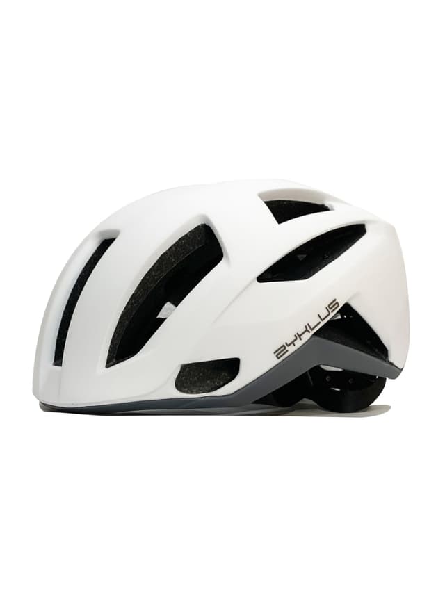 Zyklus Road Bike Helmet-Matte White Size M/L - 718963