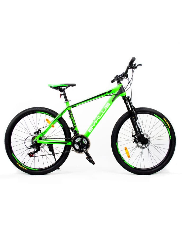 Zyklus Turbo 36 Bikes | 17inch Frame Color Green
Size 26 Inches