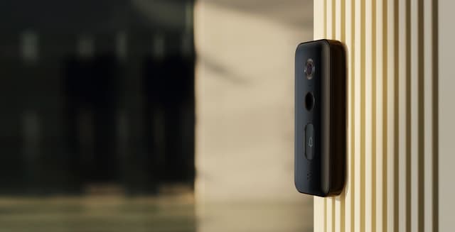 جرس باب مع كاميرا انتركوم خارجي شاومي 2K Xiaomi Smart Doorbell 3