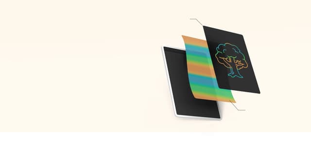 لوح رسم للأطفال شاومي ال سي دي 13.5 بوصة مع قلم Xiaomi LCD Writing Tablet