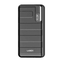 شاحن متنقل باور بانك لانكس 20000 مللي أمبير Lanex LP16 Powerbank Dual Output Quick Charge - SW1hZ2U6MTYwMzE1Mg==