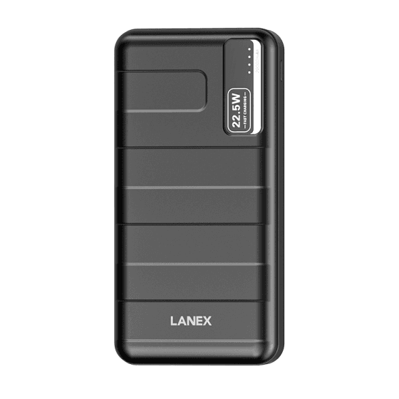 شاحن متنقل باور بانك لانكس 20000 مللي أمبير Lanex LP16 Powerbank Dual Output Quick Charge - SW1hZ2U6MTYwMzE1Mg==