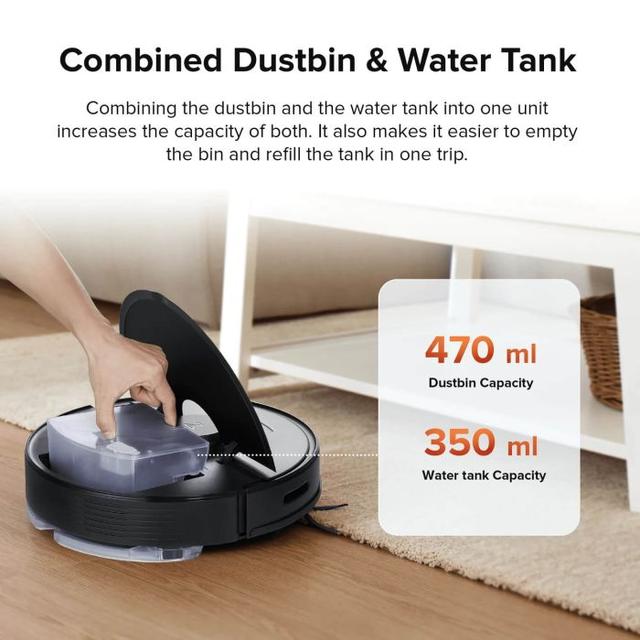 مكنسة روبوت التنظيف مكنسة روبوت التنظيف روبوروك كيو 7 ماكس 4200 باكسال Roborock Q7 Max Robot Vacuum Cleaner with Mop