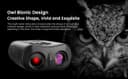 منظار دربيل ليلي 5X ابكسل مع ميزة التسجيل Apexel NV009 Owl-inspired HD Digital Night Vision Goggles