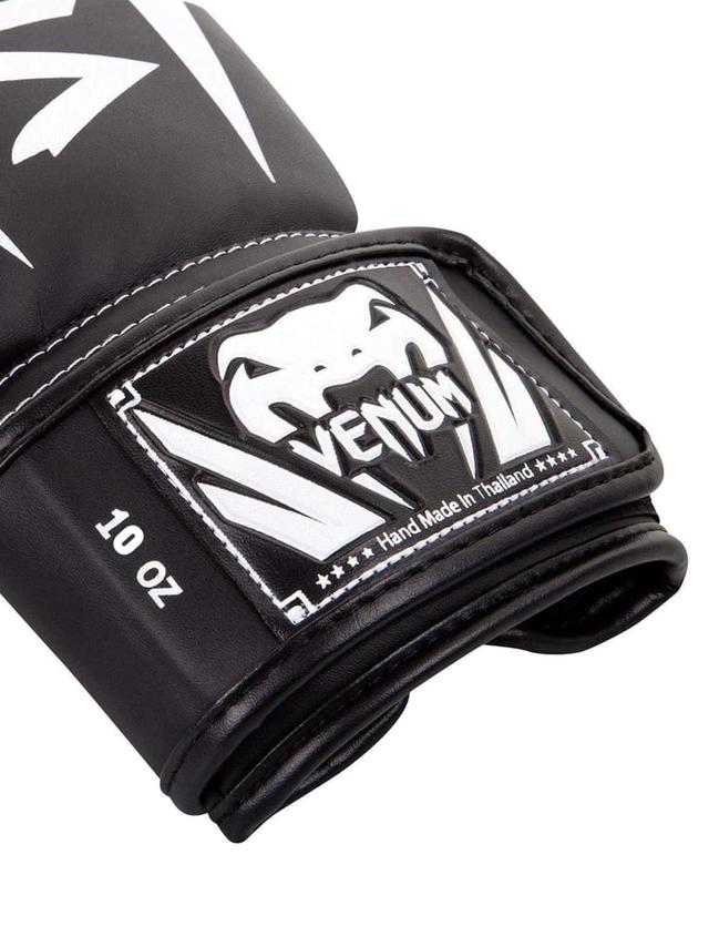 Venum Elite Boxing Gloves Black|White Size 10 Oz - SW1hZ2U6MTU0NTA4OQ==
