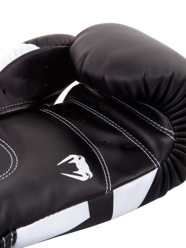 Venum Elite Boxing Gloves Black|White Size 10 Oz - SW1hZ2U6MTU0NTA5MQ==