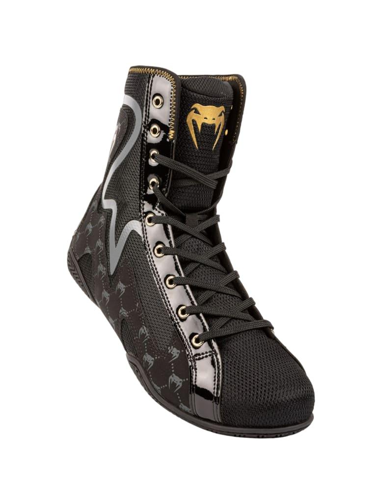 Venum Elite Evo Monogram Boxing Shoe | Black Size EU 42.5