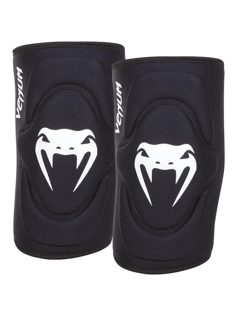 Venum Kontact Lycra Gel Knee Pads Black Size XL