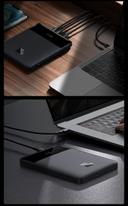 شاحن متنقل باور بانك بيسوس 20000 مللي أمبير 100 واط يدعم شحن اجهزة ماك بوك Baseus Blade Ultrathin Power Bank