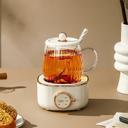 ابريق شاي زجاج مع قاعدة تسخين كهربائية Electric Kettle Multi Cooker Pot Heating Cup - SW1hZ2U6MTY3NTAwMg==