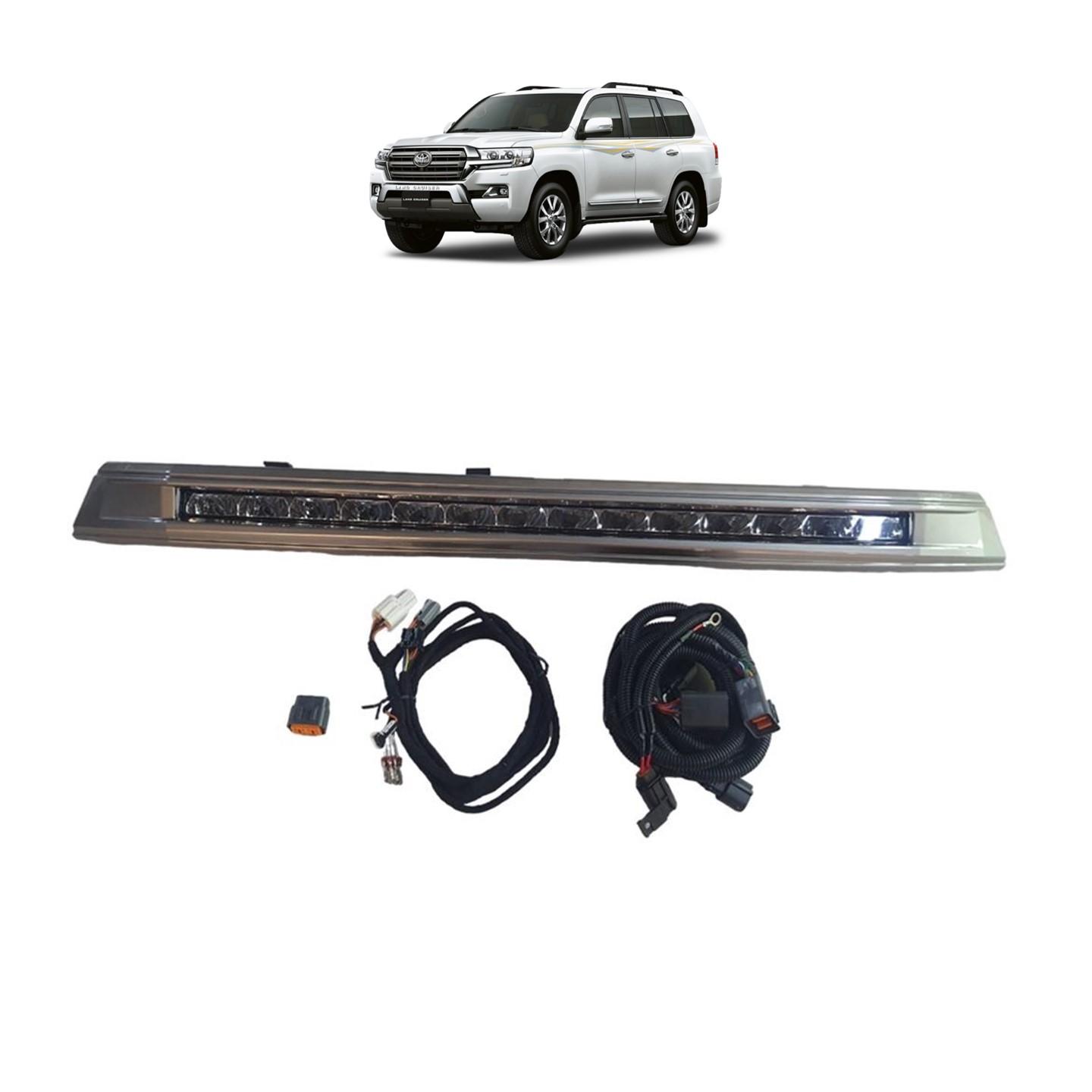 Integrated Front LED Light Bar (inside Grill) for Toyota Land Cruiser LC200