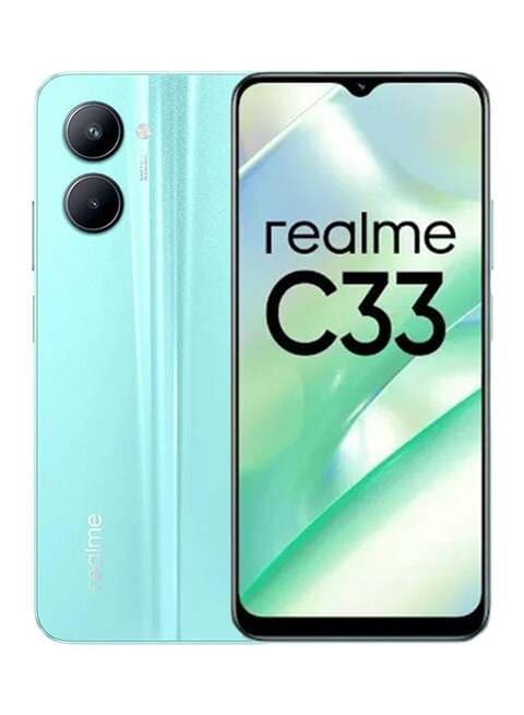 موبايل جوال ريل مي سي 33 رامات 4 جيجا – 128 جيجا تخزين Realme C33 Smartphone