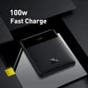 شاحن متنقل باور بانك بيسوس 20000 مللي أمبير 100 واط يدعم شحن اجهزة ماك بوك Baseus Blade Ultrathin Power Bank
