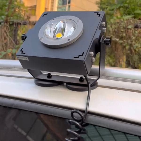 اضاءة كشاف ليد خارجي للرحلات على ولاعة السيارة 60 واط Graphene Lighting High Power LED Car Travel Light