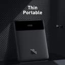 شاحن متنقل باور بانك بيسوس 20000 مللي أمبير 100 واط يدعم شحن اجهزة ماك بوك Baseus Blade Ultrathin Power Bank
