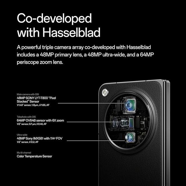 موبايل جوال ون بلس اوبن قابل للطي رامات 16 جيجا – 512 جيجا تخزين نسخة هندية OnePlus Open 5G Smartphone Dual-SIM