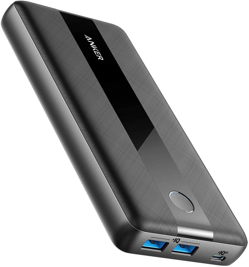 باور بانك شاحن متنقل انكر 19200 مللي أمبير 60 واط بي دي يدعم شحن اجهزة ماك بوكAnker PowerCore lll PD Powerbank