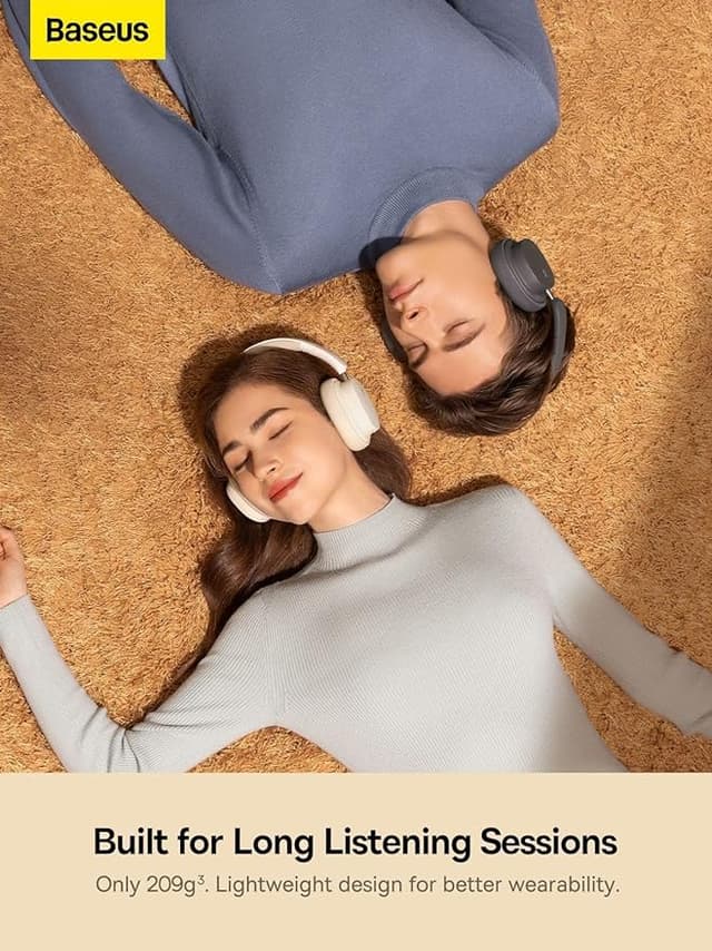 سماعة سماعة رأس لاسلكية بيسوس باوي D05 مع عزل الضجيج Baseus Bowie D05 Wireless Bluetooth Headphone