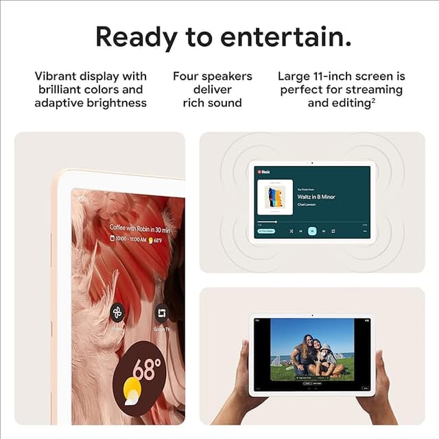 Google Pixel Tablet with Charging Speaker Dock
