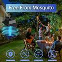 WVV 4200V Electric Mosquito Zappers Killer ,Electronic Light Bulb Lamp for Outdoor and Indoor