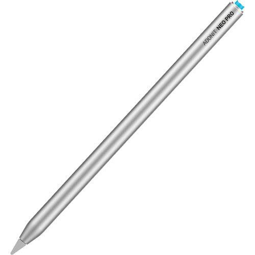 قلم ايباد لجهاز ايباد برو / ايباد اير / ايباد ميني ادونيت فضي ADONIT Neo Pro Apple iPad Native Palm Rejection Stylus - SW1hZ2U6MTY4MTMzMg==