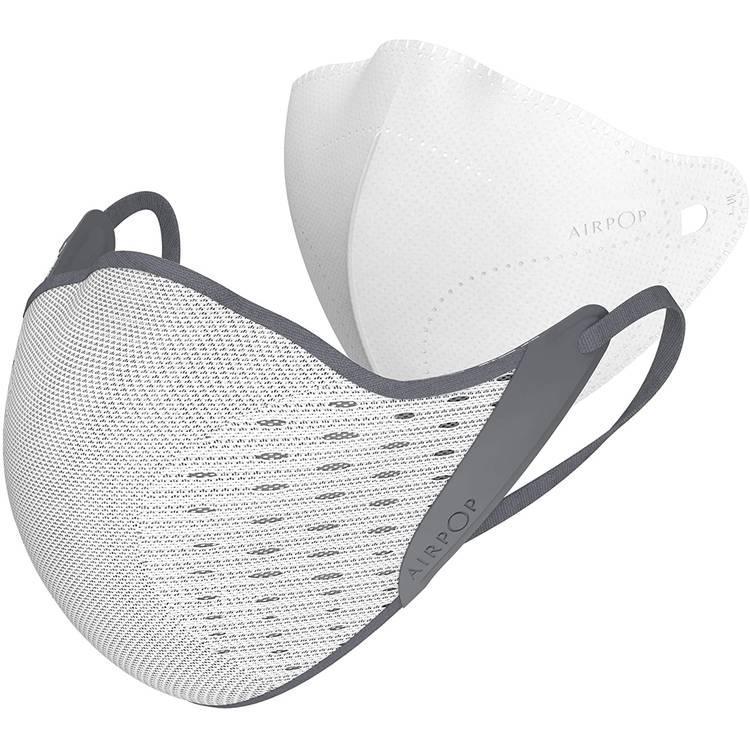 AirPOP Active  Face Mask - White/Grey